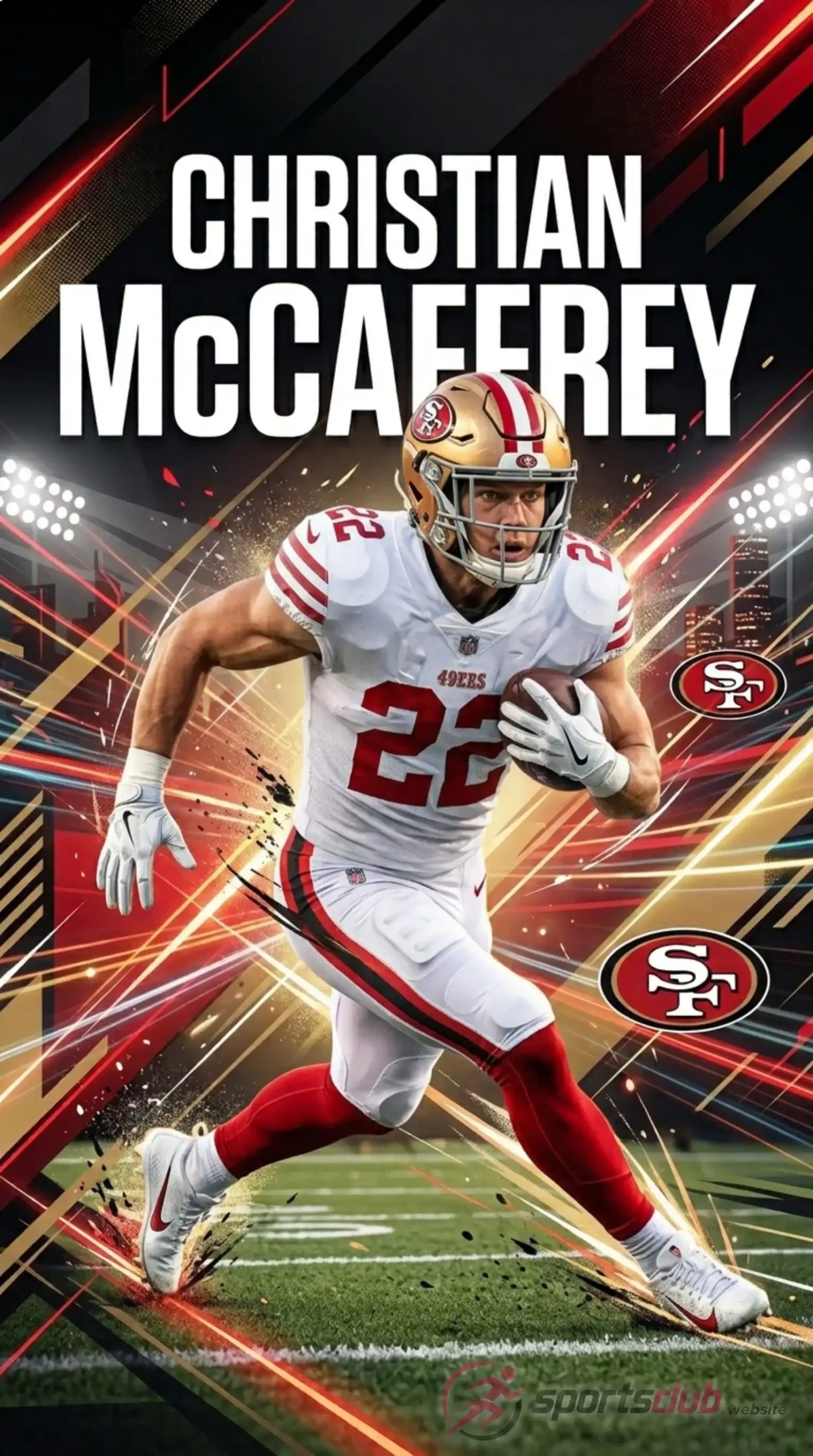 christian mccaffrey portrait