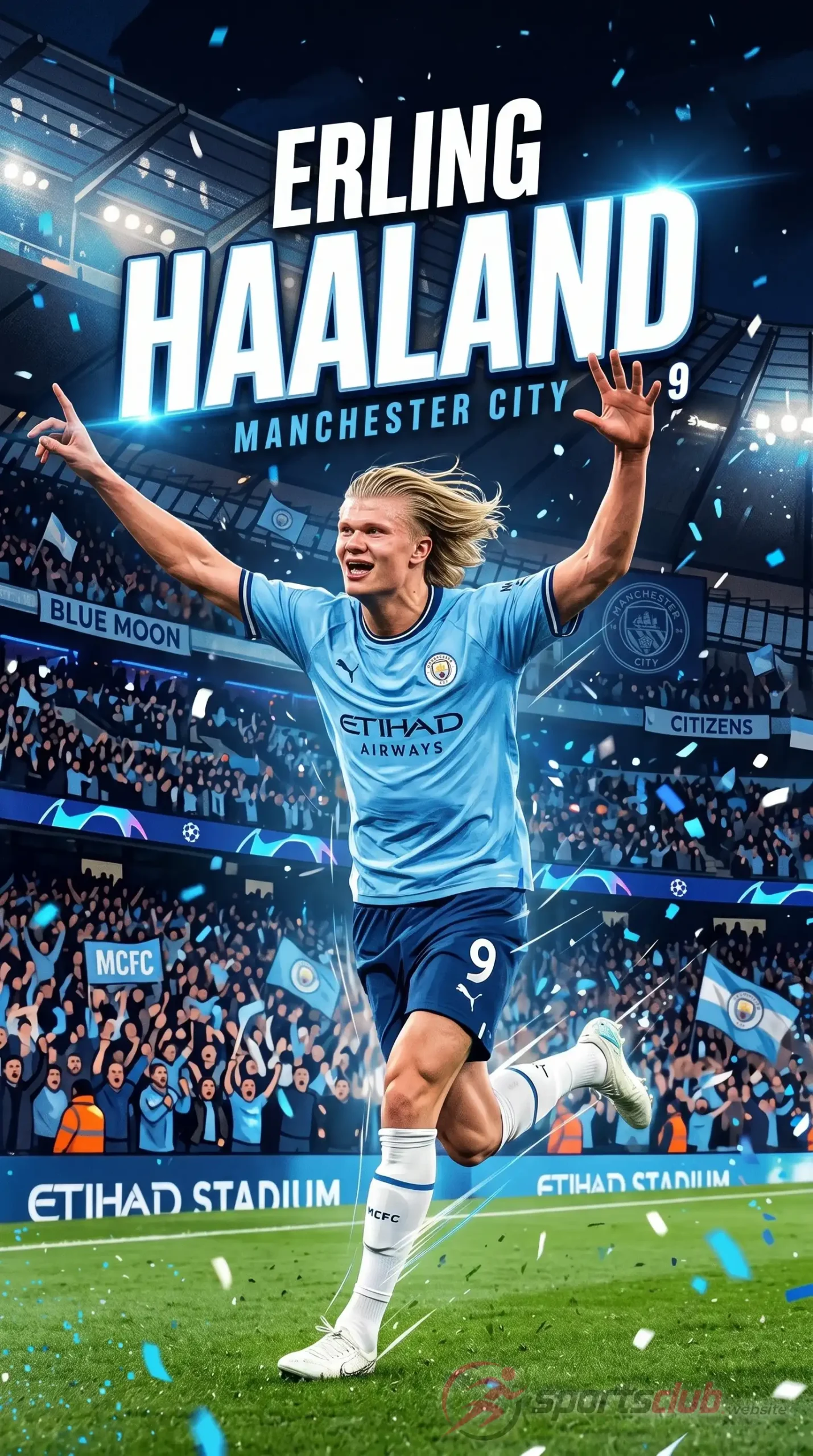 erling haaland portrait