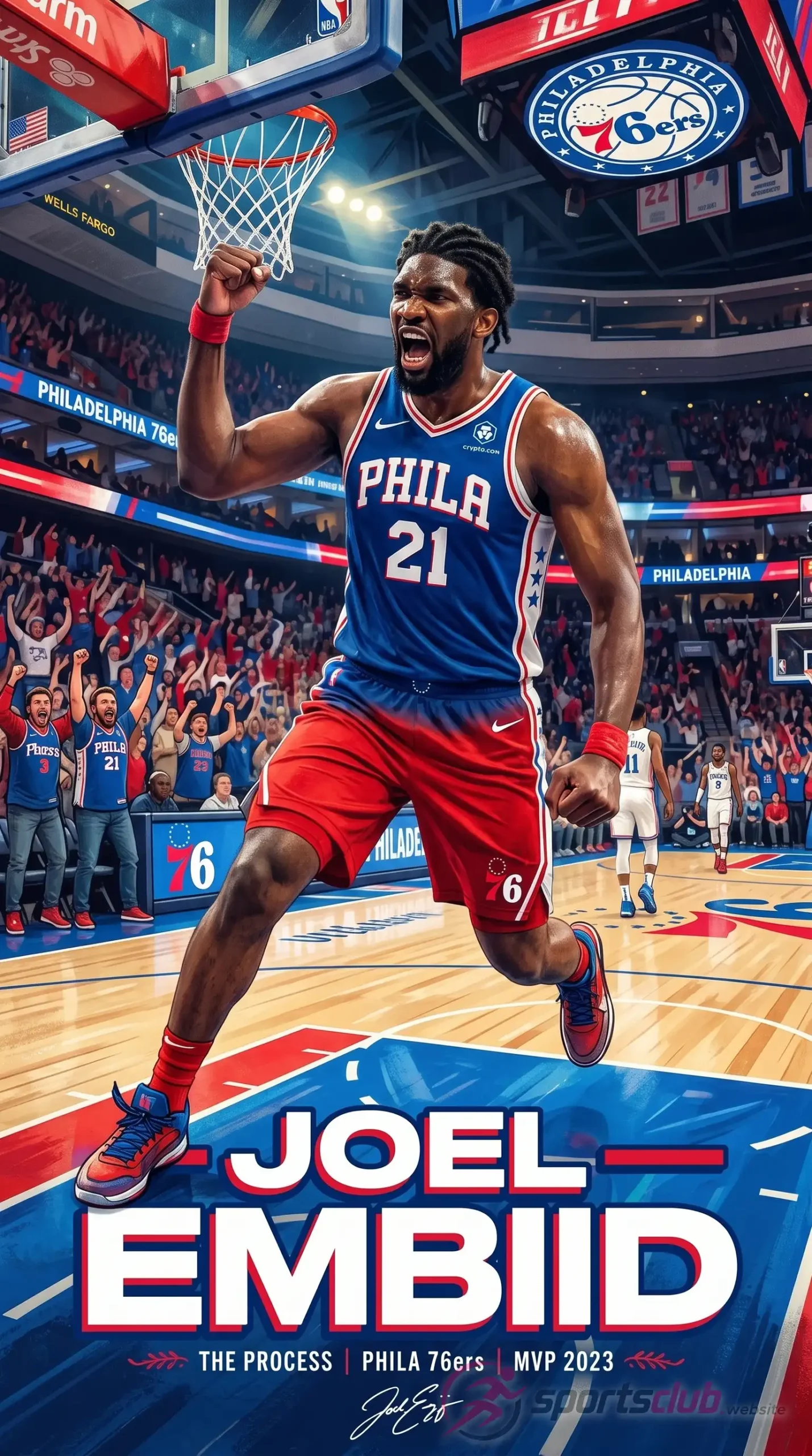 joel embiid portrait
