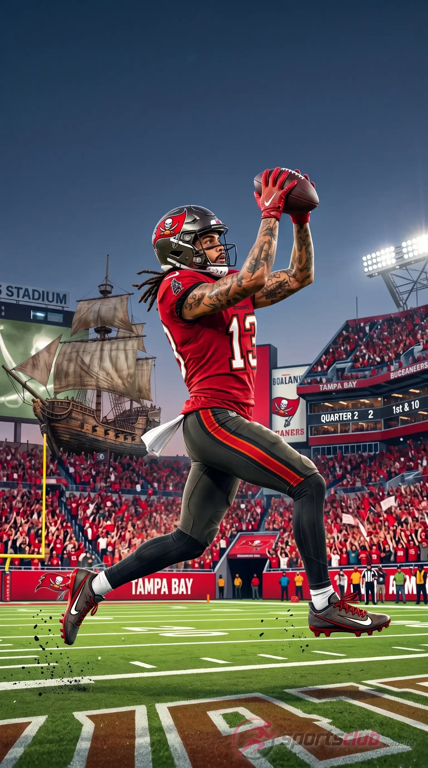 mike evans portrait
