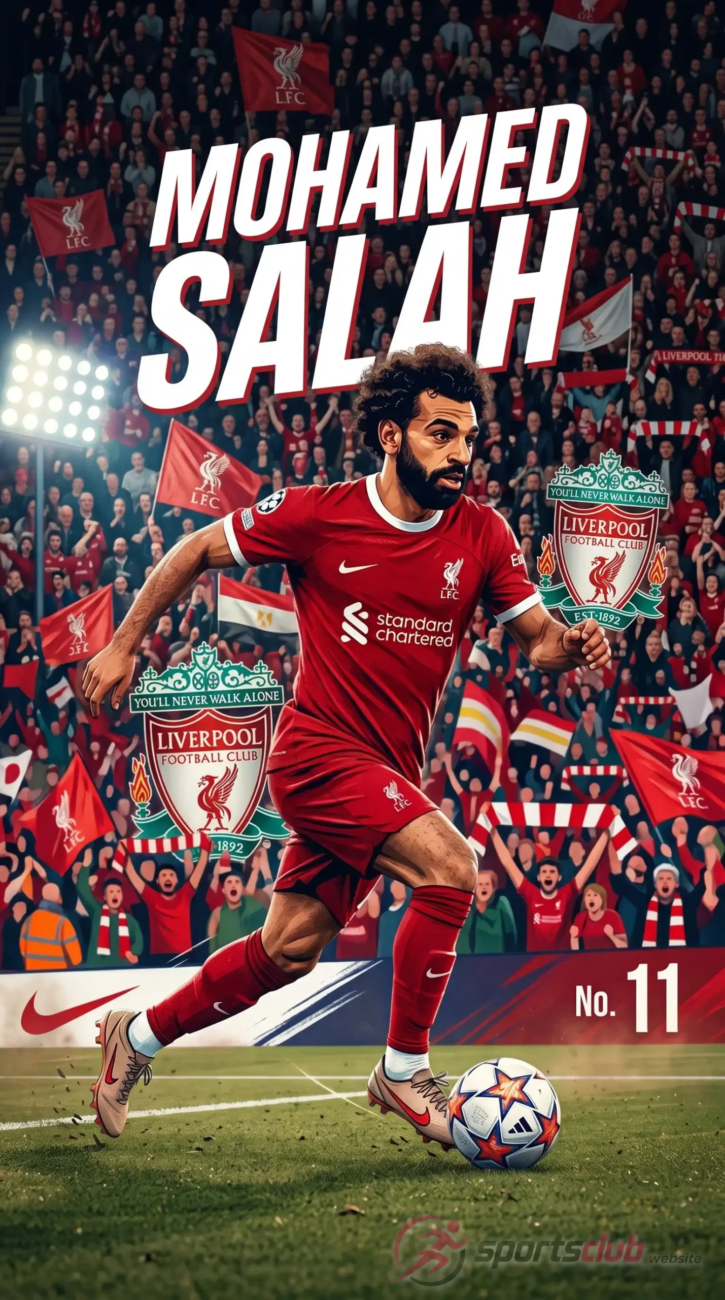 mohamed salah portrait