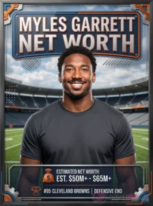 myles garrett net worth