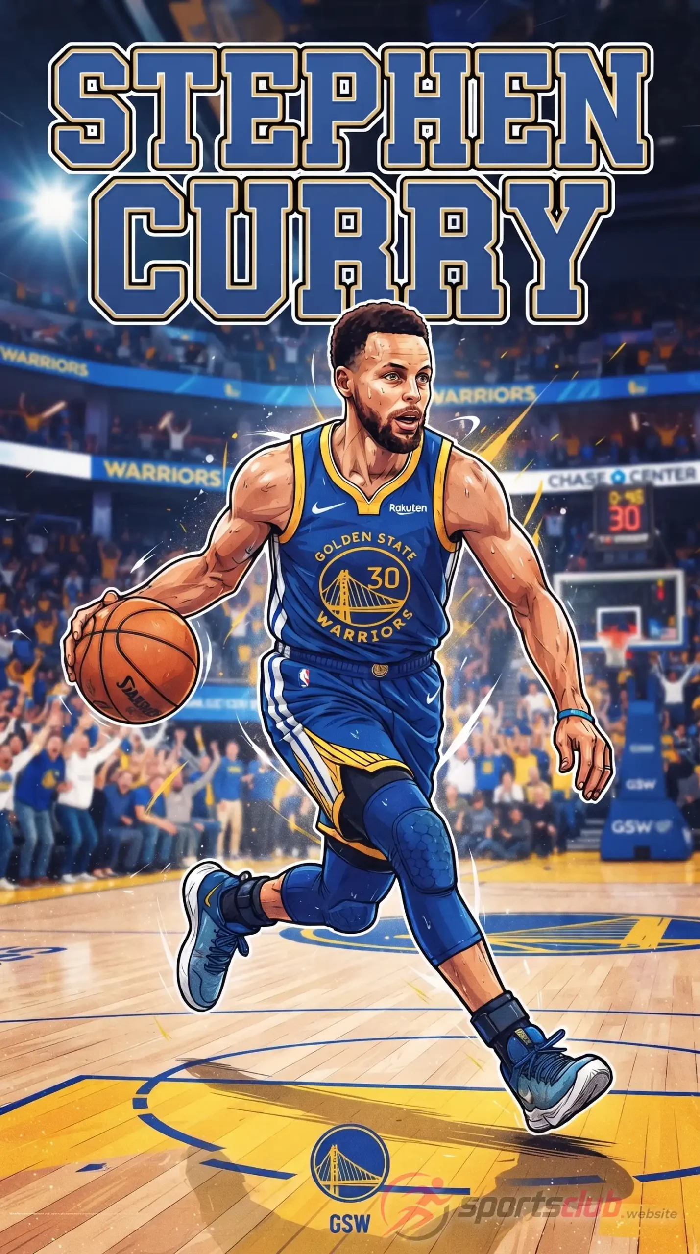 stephen curry portrait